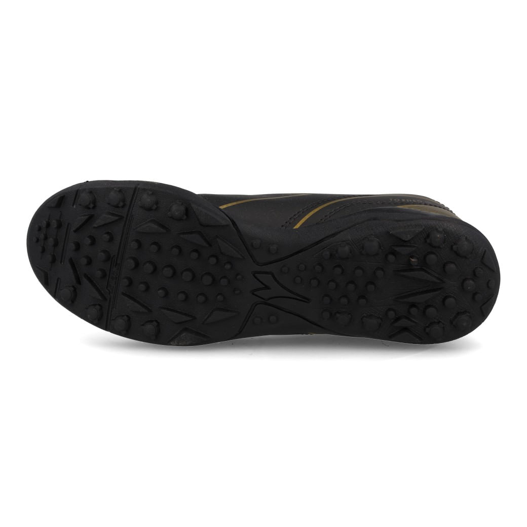 Diadora Chuteira DFAF138-01 TORNEO III SCTY Preto-Dourado Sint_7__